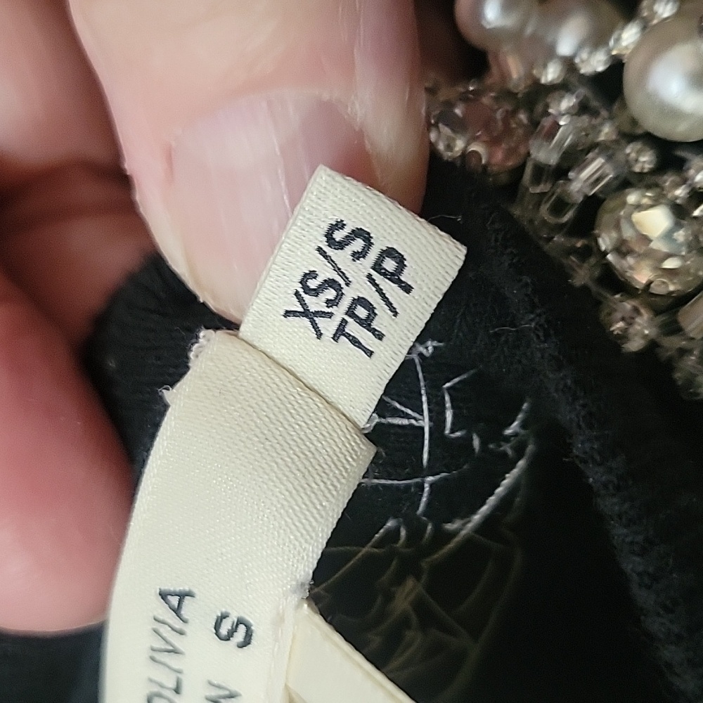 My Favorite Punk Shirt, Rhinestone Sleeves, Jeweled Neckline, Zip Back - Picture 5 of 11